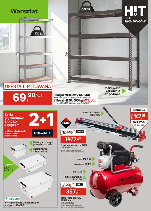 Leroy Merlin - gazetka promocyjna Gazetka od środy 28.01 do wtorku 24.02 - strona 28