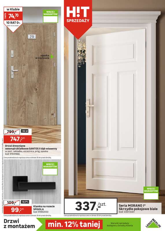 Leroy Merlin - gazetka promocyjna Gazetka od środy 28.01 do wtorku 24.02 - strona 5