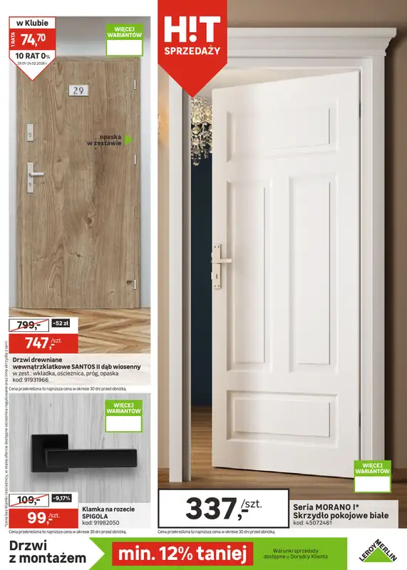 Leroy Merlin - gazetka promocyjna Gazetka od środy 28.01 do wtorku 24.02 - strona 5