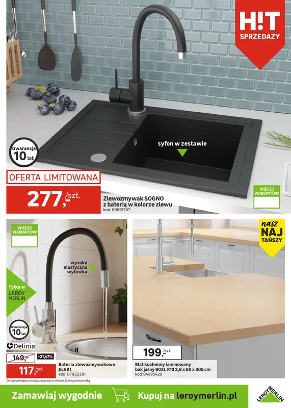 Leroy Merlin - gazetka promocyjna Gazetka od środy 28.01 do wtorku 24.02 - strona 17