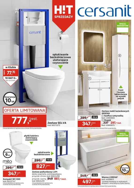 Leroy Merlin - gazetka promocyjna Gazetka od środy 28.01 do wtorku 24.02 - strona 14