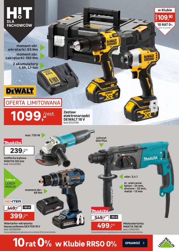 Leroy Merlin - gazetka promocyjna Gazetka od środy 28.01 do wtorku 24.02 - strona 29