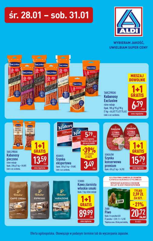 Aldi - gazetka promocyjna Mix okazji w super cenach Aldi! od środy 28.01 do czwartku 29.01 - strona 2