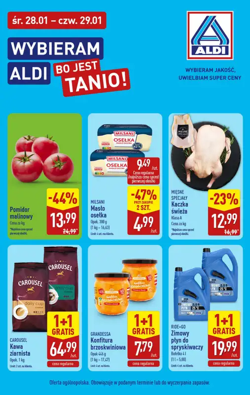Aldi - gazetka promocyjna Mix okazji w super cenach Aldi!  