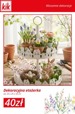 KiK - gazetka promocyjna Wiosenne dekoracje na każdą kieszeń! od środy 28.01 do wtorku 03.02 - strona 4