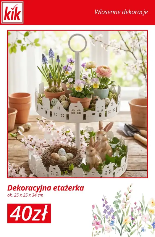 KiK - gazetka promocyjna Wiosenne dekoracje na każdą kieszeń! od środy 28.01 do wtorku 03.02 - strona 4