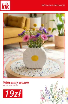 KiK - gazetka promocyjna Wiosenne dekoracje na każdą kieszeń! od środy 28.01 do wtorku 03.02 - strona 12