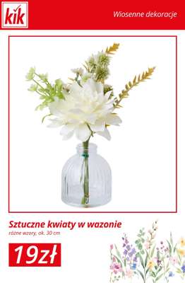 KiK - gazetka promocyjna Wiosenne dekoracje na każdą kieszeń! od środy 28.01 do wtorku 03.02 - strona 8