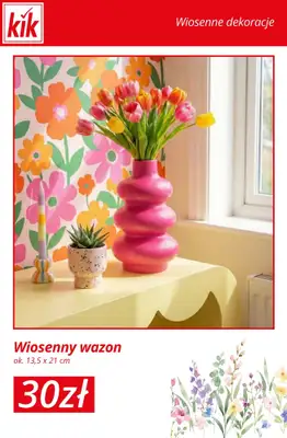 KiK - gazetka promocyjna Wiosenne dekoracje na każdą kieszeń! od środy 28.01 do wtorku 03.02 - strona 15