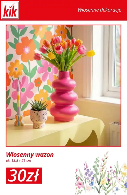 KiK - gazetka promocyjna Wiosenne dekoracje na każdą kieszeń! od środy 28.01 do wtorku 03.02 - strona 15