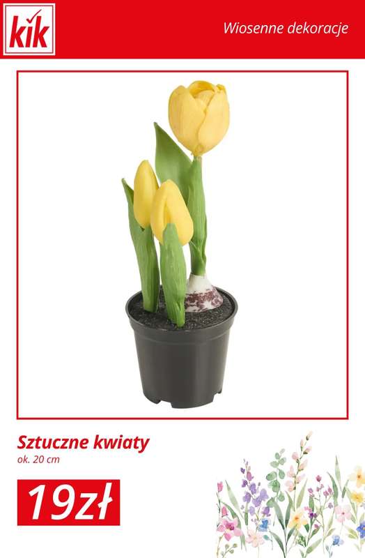 KiK - gazetka promocyjna Wiosenne dekoracje na każdą kieszeń! od środy 28.01 do wtorku 03.02 - strona 6