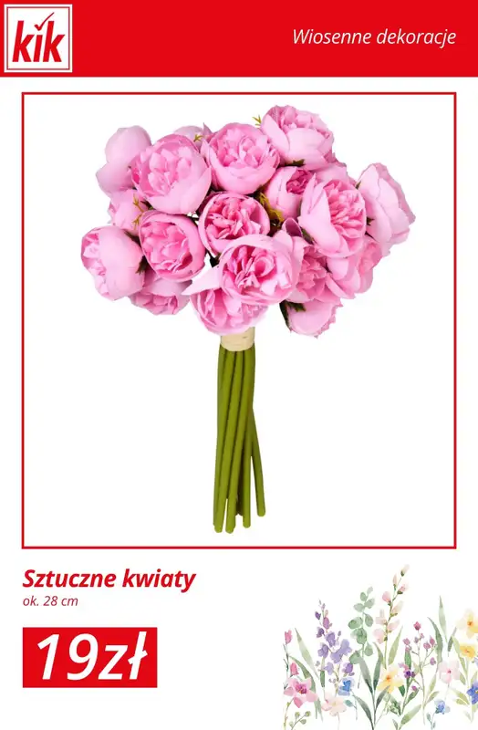 KiK - gazetka promocyjna Wiosenne dekoracje na każdą kieszeń! od środy 28.01 do wtorku 03.02 - strona 11