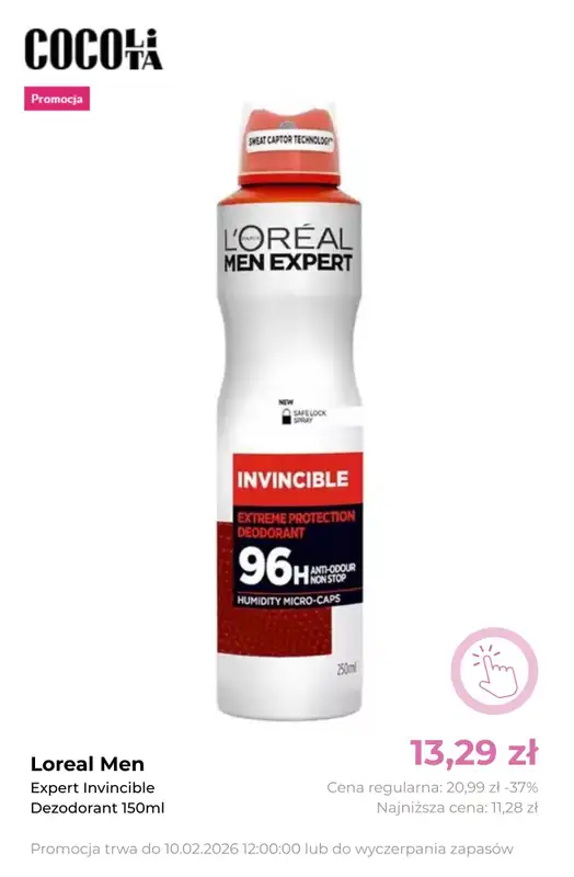Cocolita - gazetka promocyjna Antyperspiranty i dezodoranty na PROMOCJI od środy 28.01 do wtorku 03.02 - strona 9