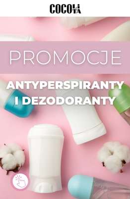 Cocolita - gazetka promocyjna Antyperspiranty i dezodoranty na PROMOCJI od środy 28.01 do wtorku 03.02