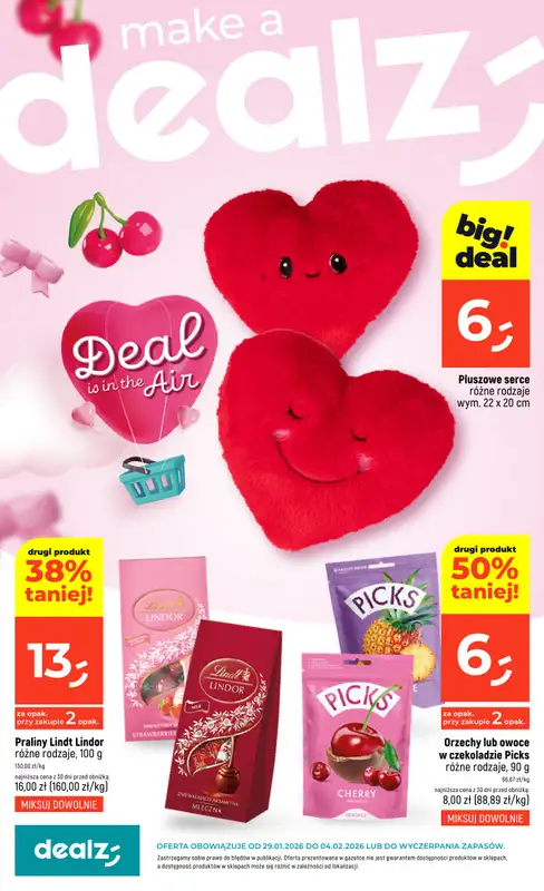 Dealz - gazetka promocyjna Make a Dealz! od czwartku 29.01 do środy 04.02