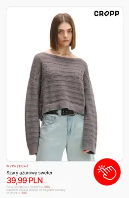 Cropp - gazetka promocyjna Swetry damskie już od 29,99 zł od środy 28.01 do czwartku 05.02 - strona 3