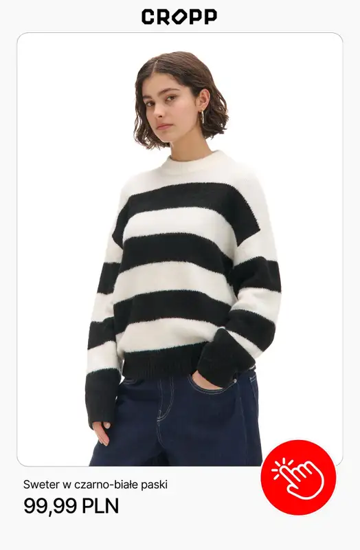 Cropp - gazetka promocyjna Swetry damskie już od 29,99 zł od środy 28.01 do czwartku 05.02 - strona 10