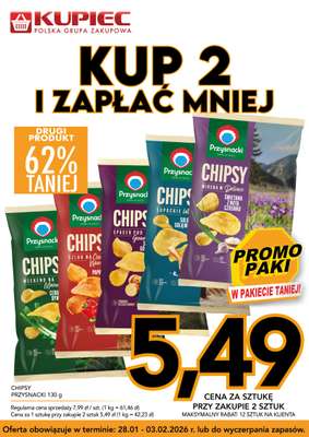 Kupiec - gazetka promocyjna Promopaki od środy 28.01 do wtorku 03.02 - strona 5