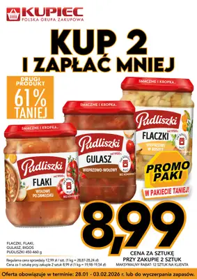 Kupiec - gazetka promocyjna Promopaki od środy 28.01 do wtorku 03.02 - strona 4