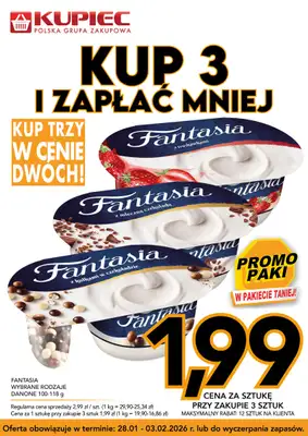 Kupiec - gazetka promocyjna Promopaki od środy 28.01 do wtorku 03.02 - strona 7