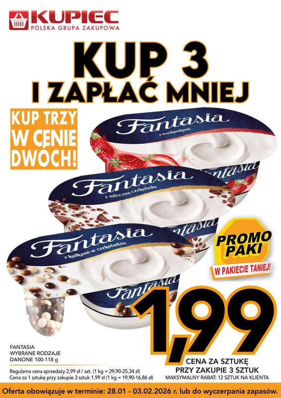 Kupiec - gazetka promocyjna Promopaki od środy 28.01 do wtorku 03.02 - strona 7