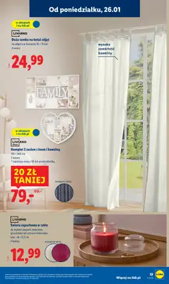 Lidl - gazetka promocyjna Katalog od poniedziałku 26.01 do soboty 31.01 - strona 19