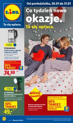 Lidl - gazetka promocyjna Katalog od poniedziałku 26.01 do soboty 31.01