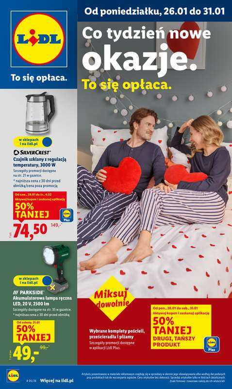 Lidl - gazetka promocyjna Katalog od poniedziałku 26.01 do soboty 31.01