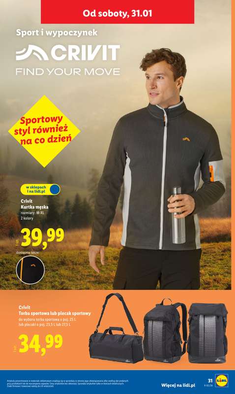 Lidl - gazetka promocyjna Katalog od poniedziałku 26.01 do soboty 31.01 - strona 37