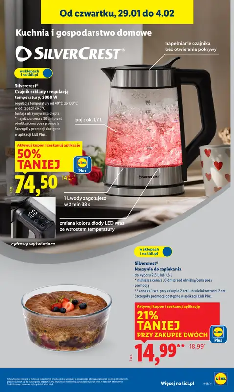 Lidl - gazetka promocyjna Katalog od poniedziałku 26.01 do soboty 31.01 - strona 25