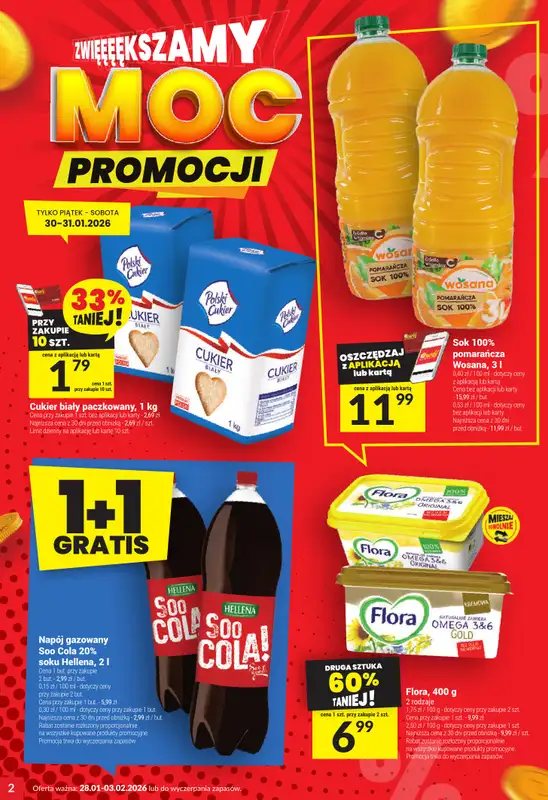 Twój Market - gazetka promocyjna Gazetka od środy 28.01 do wtorku 03.02 - strona 2