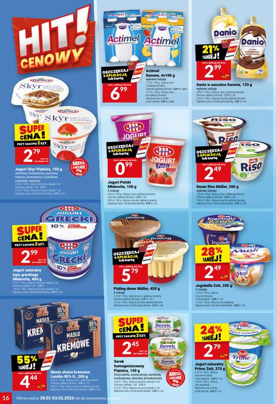 Twój Market - gazetka promocyjna Gazetka od środy 28.01 do wtorku 03.02 - strona 16