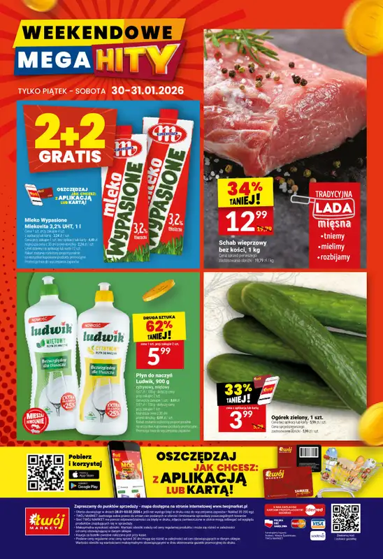 Twój Market - gazetka promocyjna Gazetka od środy 28.01 do wtorku 03.02 - strona 32