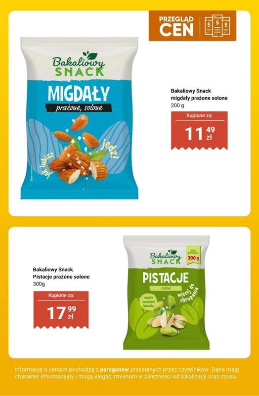 Dino - gazetka promocyjna Słone przekąski - przegląd cen od czwartku 29.01 do soboty 31.01 - strona 3