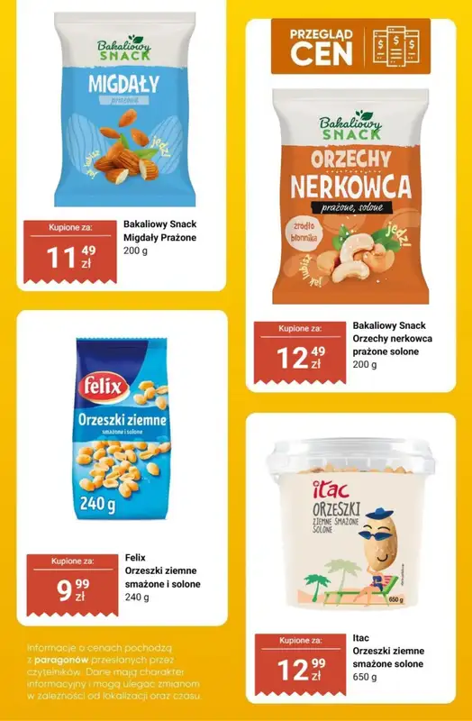 Dino - gazetka promocyjna Słone przekąski - przegląd cen od czwartku 29.01 do soboty 31.01 - strona 11