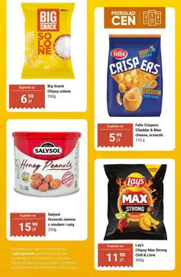 Dino - gazetka promocyjna Słone przekąski - przegląd cen od czwartku 29.01 do soboty 31.01 - strona 6