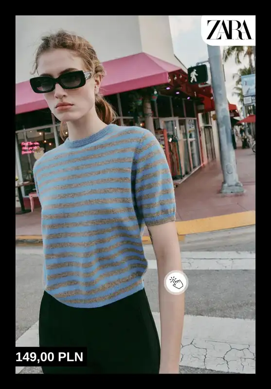 Zara - gazetka promocyjna Swetry dla niej od środy 28.01  - strona 5