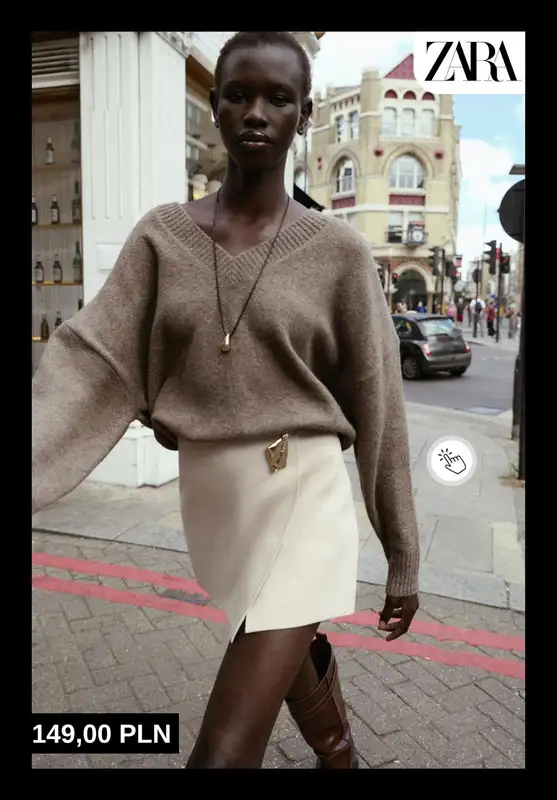 Zara - gazetka promocyjna Swetry dla niej od środy 28.01  - strona 9