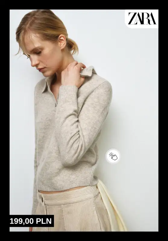 Zara - gazetka promocyjna Swetry dla niej od środy 28.01  - strona 7