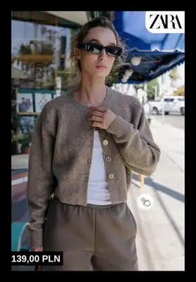 Zara - gazetka promocyjna Swetry dla niej od środy 28.01  - strona 11