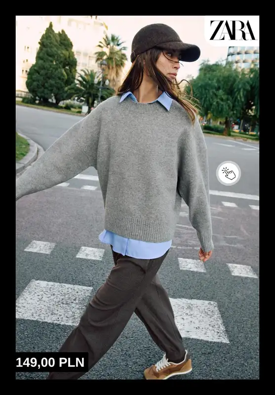 Zara - gazetka promocyjna Swetry dla niej od środy 28.01  - strona 10