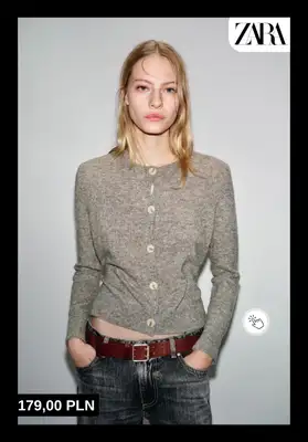 Zara - gazetka promocyjna Swetry dla niej od środy 28.01  - strona 4