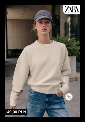 Zara - gazetka promocyjna Swetry dla niej od środy 28.01  - strona 6