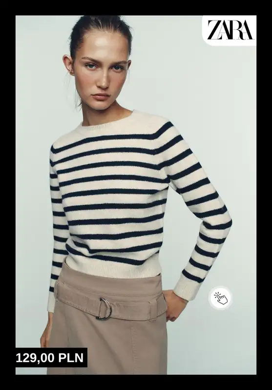 Zara - gazetka promocyjna Swetry dla niej od środy 28.01  - strona 3