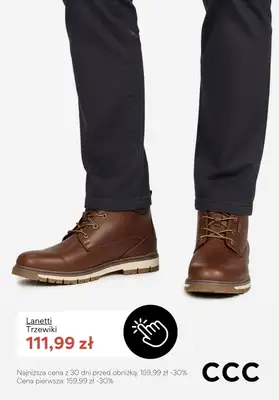 CCC - gazetka promocyjna Męskie obuwie ocieplane - PROMOCJE od środy 28.01  - strona 6