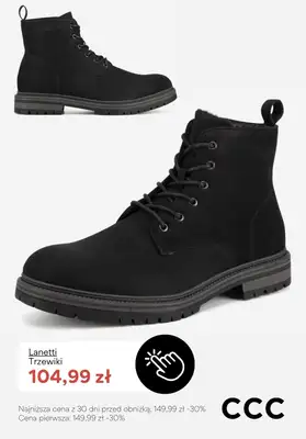 CCC - gazetka promocyjna Męskie obuwie ocieplane - PROMOCJE od środy 28.01  - strona 4