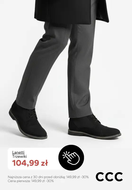 CCC - gazetka promocyjna Męskie obuwie ocieplane - PROMOCJE od środy 28.01  - strona 3
