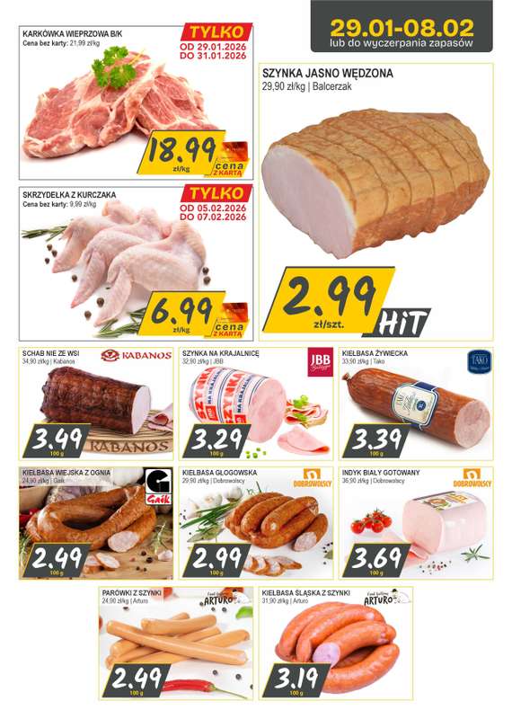 Słoneczko - gazetka promocyjna Gazetka od czwartku 29.01 do niedzieli 08.02 - strona 2