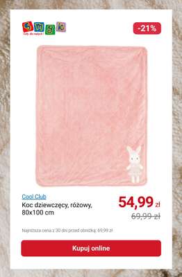 Smyk - gazetka promocyjna Do -25% na śpiworki i kocyki od środy 28.01 do poniedziałku 09.02 - strona 9