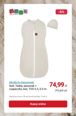 Smyk - gazetka promocyjna Do -25% na śpiworki i kocyki od środy 28.01 do poniedziałku 09.02 - strona 10